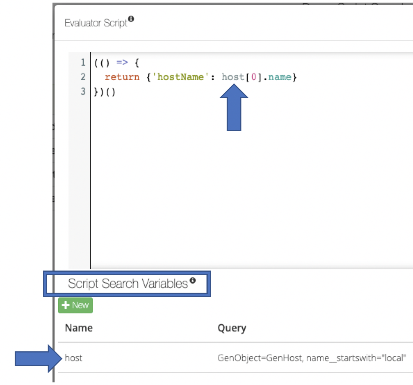 Script Search Variables - InProd